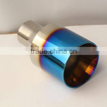 Chinese Auto parts blue Exhaust Tip