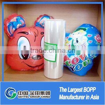 plastic clear bopp film for packing grade