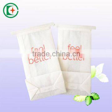 Square bottom waterproof airplane vomit bag sickness paper bag