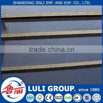 LULI GROUP best quality 12mm melamine glue black film faced plywood since 1985