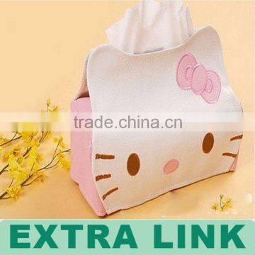 Customized Logo Printed Hello Kitty Tissue Box Packaging