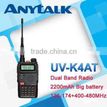 UVK4AT very good design dual band two way radio