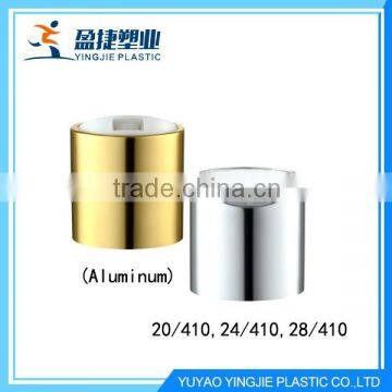 China factory 24/410 metal disc top cap universalaluminum disc top cap