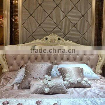 White French Style and New Design Leather Bed