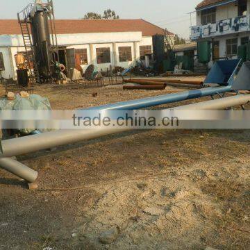 high quality biomass sawdust/powder screw feeder connected with fuel bin