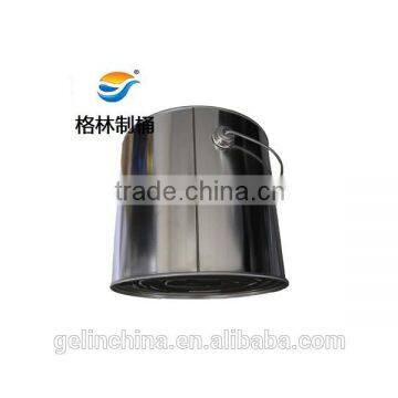 2.5L Round Metal Bucket With Metal Handle photo-6
