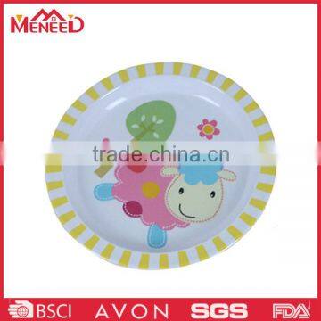 Cartoon decal melamine non-slip custom porcelain printing plates