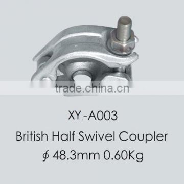 british half swivel coupler/scaffolding clamps