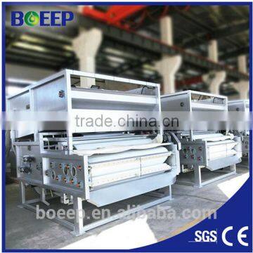 Belt thickener filter press for sewage water treatment