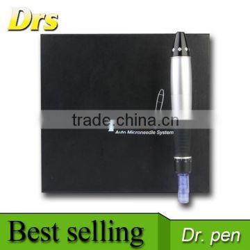 factory supply Korea model 12 needles stainless micro needle therapy electric derma stamp pen skin whitening derma pen