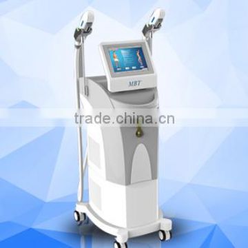 2016 MBT Promotion!!! New portable IPL SHR hair removal machine / IPL + RF / IPL SHR made in China with