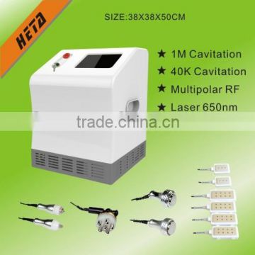 Heta H-1000B hot sell Vacuum Roller RF Cavitation machine for salon use Made in China