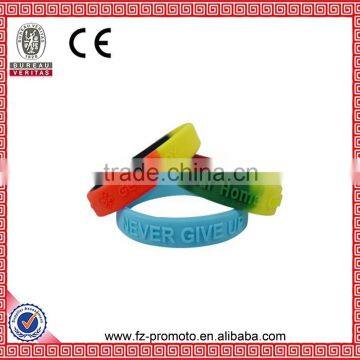 Promotional Ink Filled Silicone Bracelet, Silicon Wristband, Slap Wristband