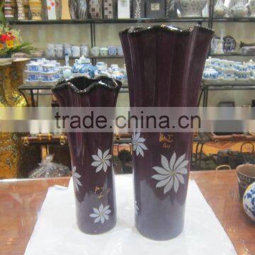 hot sale unique design ceramic vase