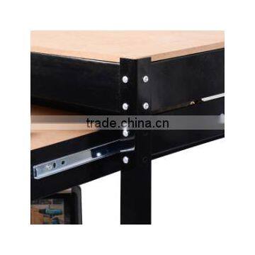 Best Seller Garage Workbench of MDF & Metal Material With Single Drawer and Peg Board photo-2