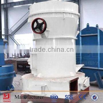 High Efficiency High Pressure Overhang Roller Mill grinding powder of Barite,Limestone, Kaolin, Cement from YUHONG Manufacturer