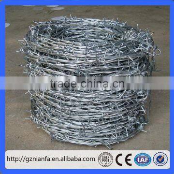 Supplier Price High Quality Australia Used Double Stranded Single Wire Galvanized Barbed Wire(Guangzhou Factory) photo-2