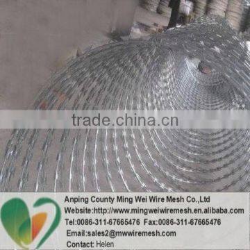 Anping factory price!!! Tile type razor wire