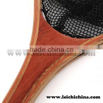 In Stock 23.5'' Wood Fly Fishing Trout Landing Net photo-4