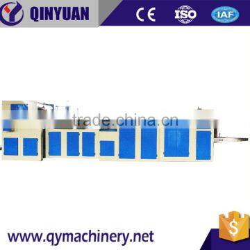 hot sale bottom handle paper bag making machine, square bottom gift paper bag making machine price