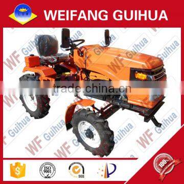 15 hp Orange Color Diesel Engine Electric Farm Mini Tractor photo-5