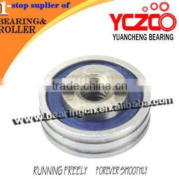 Non-standard deep groove ball bearing for hanging door