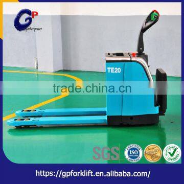 Professional factory supply stepless speed change high efficiency hand electric pallet truck