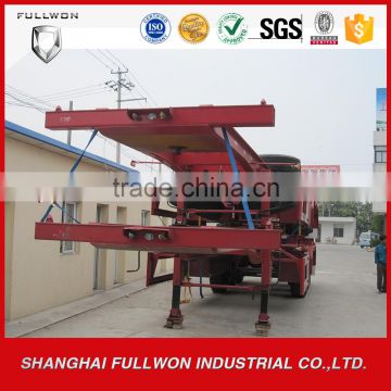 SEENWON China goods wholesale 40ft container flat trailer price in india