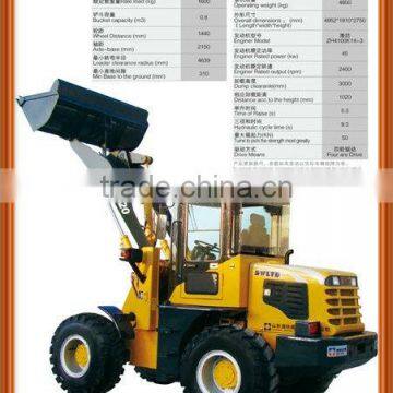 snow blower wheel loader