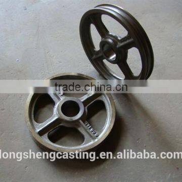 Good Quality Low Price Casting Elevator Traction/ Sheave Elevator Parts photo-3