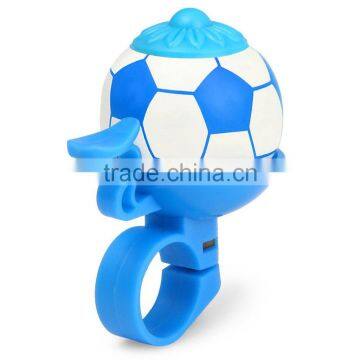 3 Colors Football Bike Bell Bicycle Horn Loud Road MTB Bike Horn Soccer Bicycle Bell Handles Ring Flexible Crisp Sound Handlebar photo-2