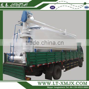 Factory sale diesel engine bulk grain feed tank trailer