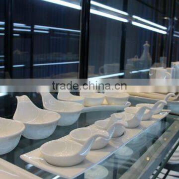 European Simple Style Restaurant And Hotel White Ceramic Bowl photo-5