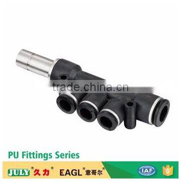 Professional JULY Factory Made Push-in PU tube elbow Fittings
