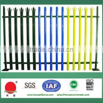 China supplier!!Various color steel plastic fence for security