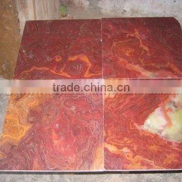 Bottom Price Multi Red Onyx Tiles
