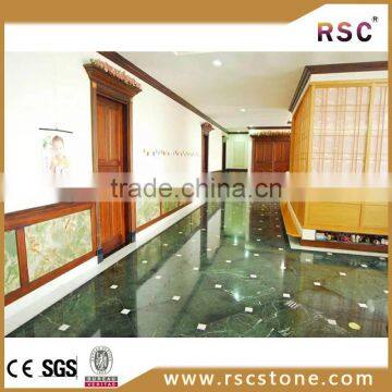 light green marble flooring