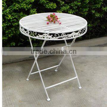 Vintage Folding Garden Table And Chair photo-6