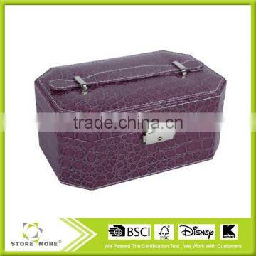 Custom Made Higher Quality Faux Brown Jewelry Box Making Supplies photo-4