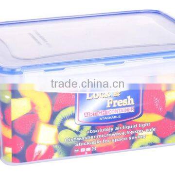 2500ml clear plastic clear plastic custom containers/food containers wholesale/sugar container/wholesale food containers