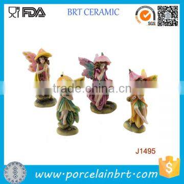 Garden Decoration Resin Flower Girl Fairy