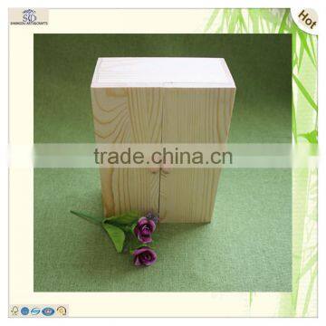 Shangdu Unfinished Color Standing Door Shape Wooden Box photo-2
