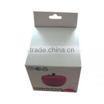 Apple Shaped Lovely Plastic Fruit Fork Set photo-4
