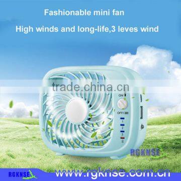 new trending 3 in 1 summer mini fan rechargeable with power bank usb handled fan