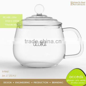 Clear Fancy Glass Candy Canister With Glass Lid photo-6
