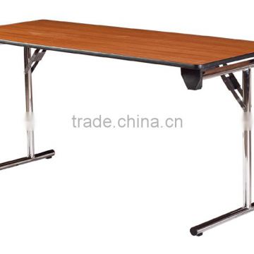 Hot sale MDF 18MM top Folding Meeting Table QZ6003-6