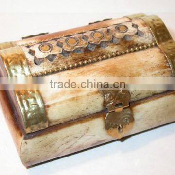 Decorative Jewelry Box,Jewelry Box,Buffalo Bone Jewelry Box,Designer Jewelry Box,Gift Box,Buffalo Bone Box