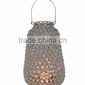 Crystal Tappered Lantern