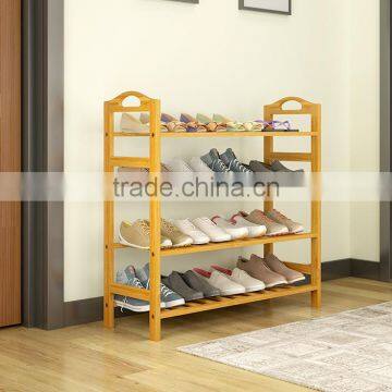 2017 New Style Bamboo Shoe Rack With Many Floors photo-5