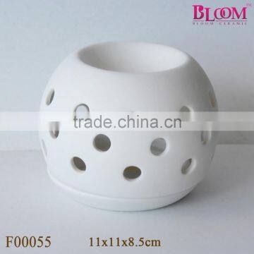 White Ceramic Tea Light Holder,ceramic Oil Burner photo-6